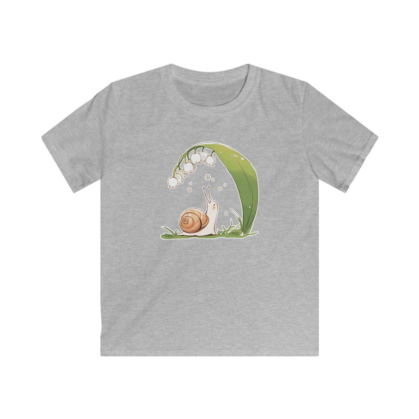 Maiglöckchen Schnecke Kinder T-Shirt