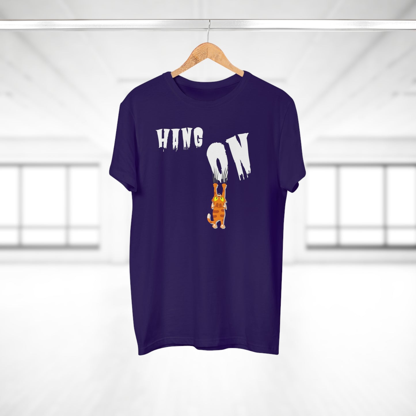 Hang On Katze T-Shirt