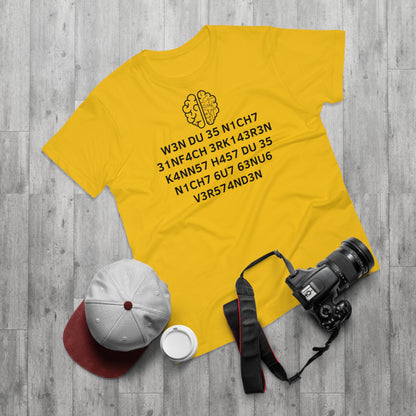 Leetspeak Spruch T-Shirt