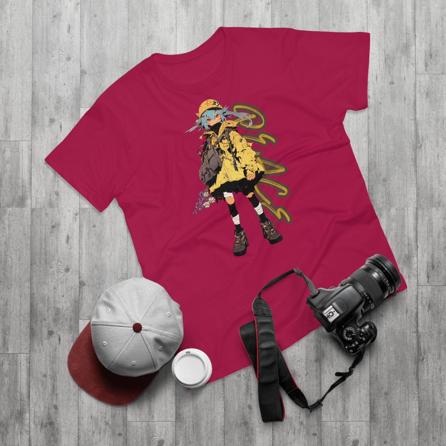 Cyberpunk girl peace T-Shirt