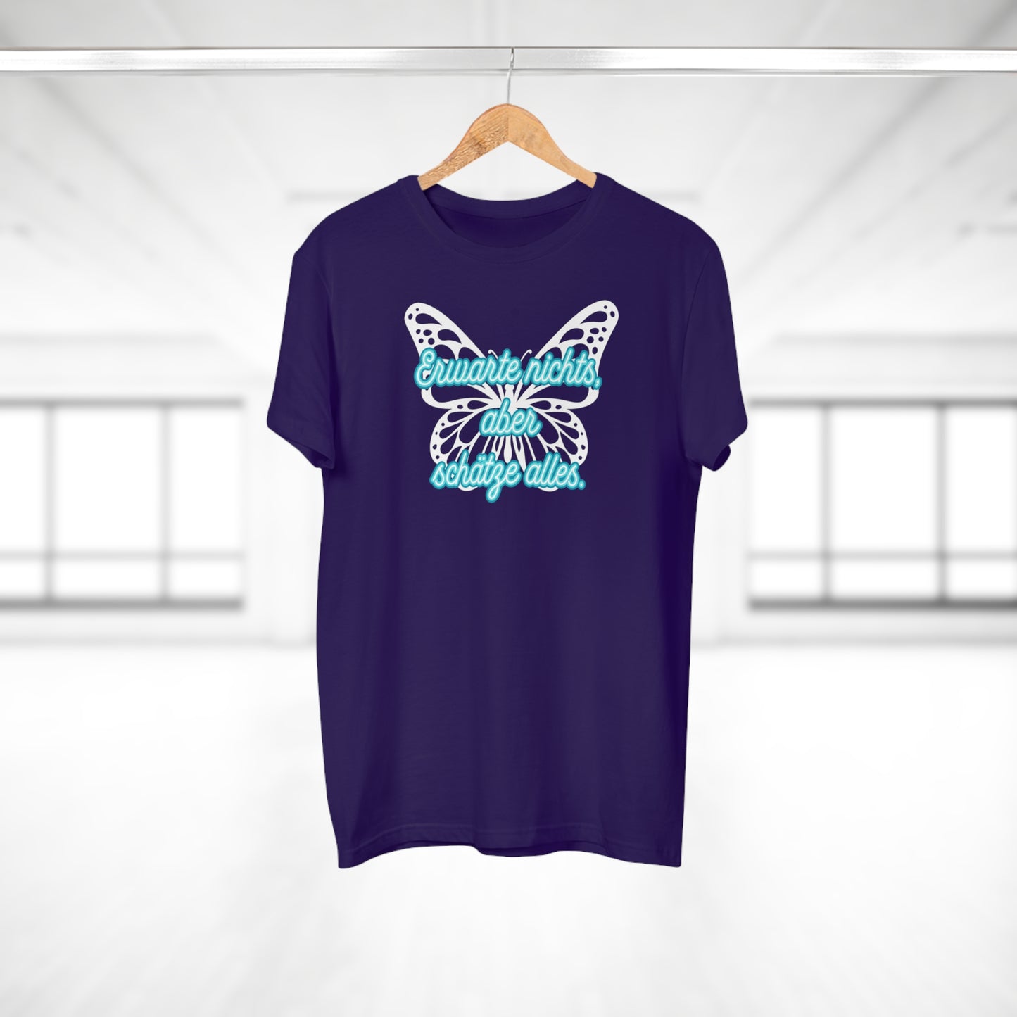 Schmetterling blau T-Shirt