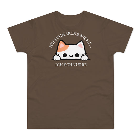 Ich schnarche nicht Katze T-Shirt