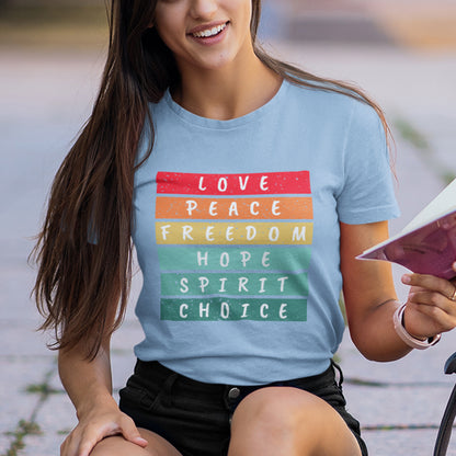 Love and Peace Motivations T-Shirt