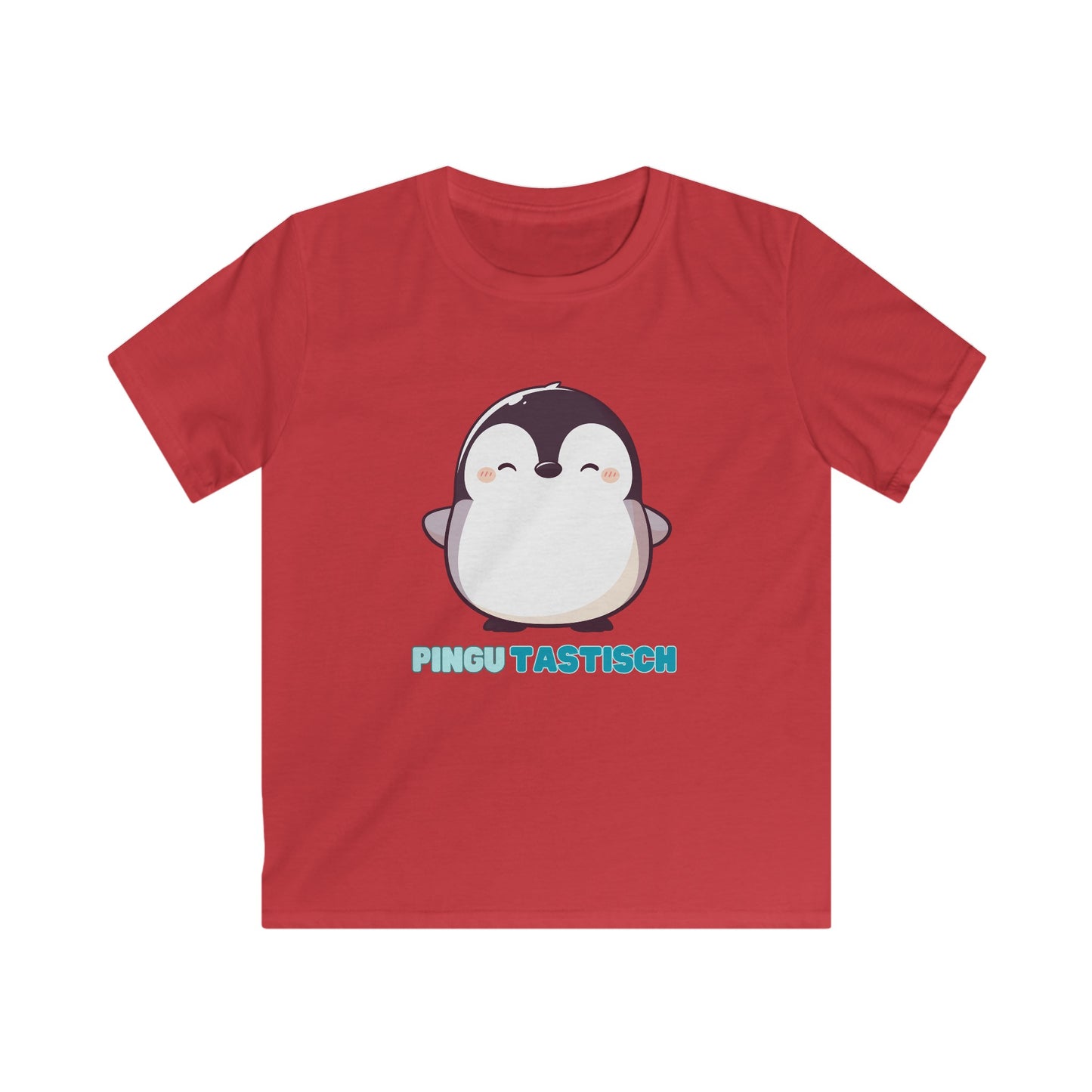 Happy Pinguin Kinder T-Shirt