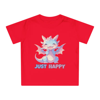 Just Happy Kawaii Drache Baby T-Shirt