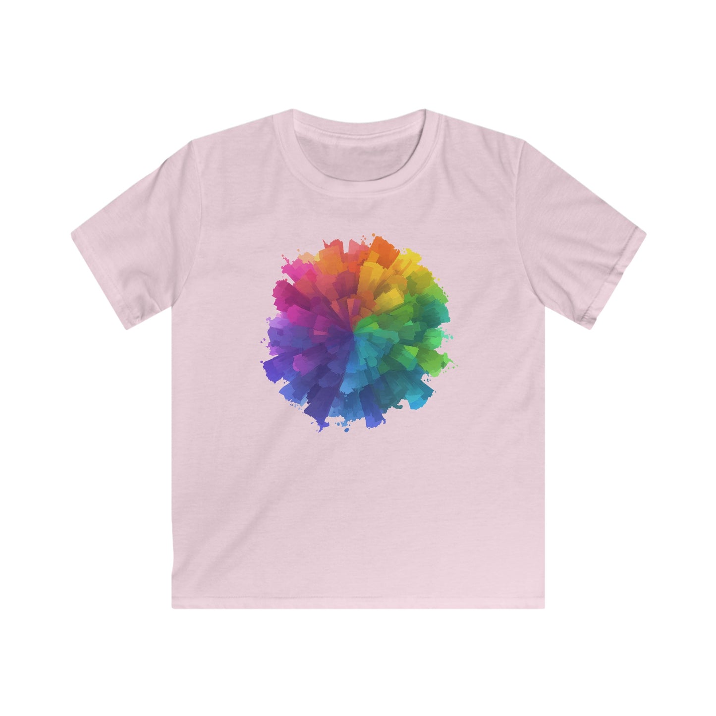 Farb-Splash Kinder T-Shirt