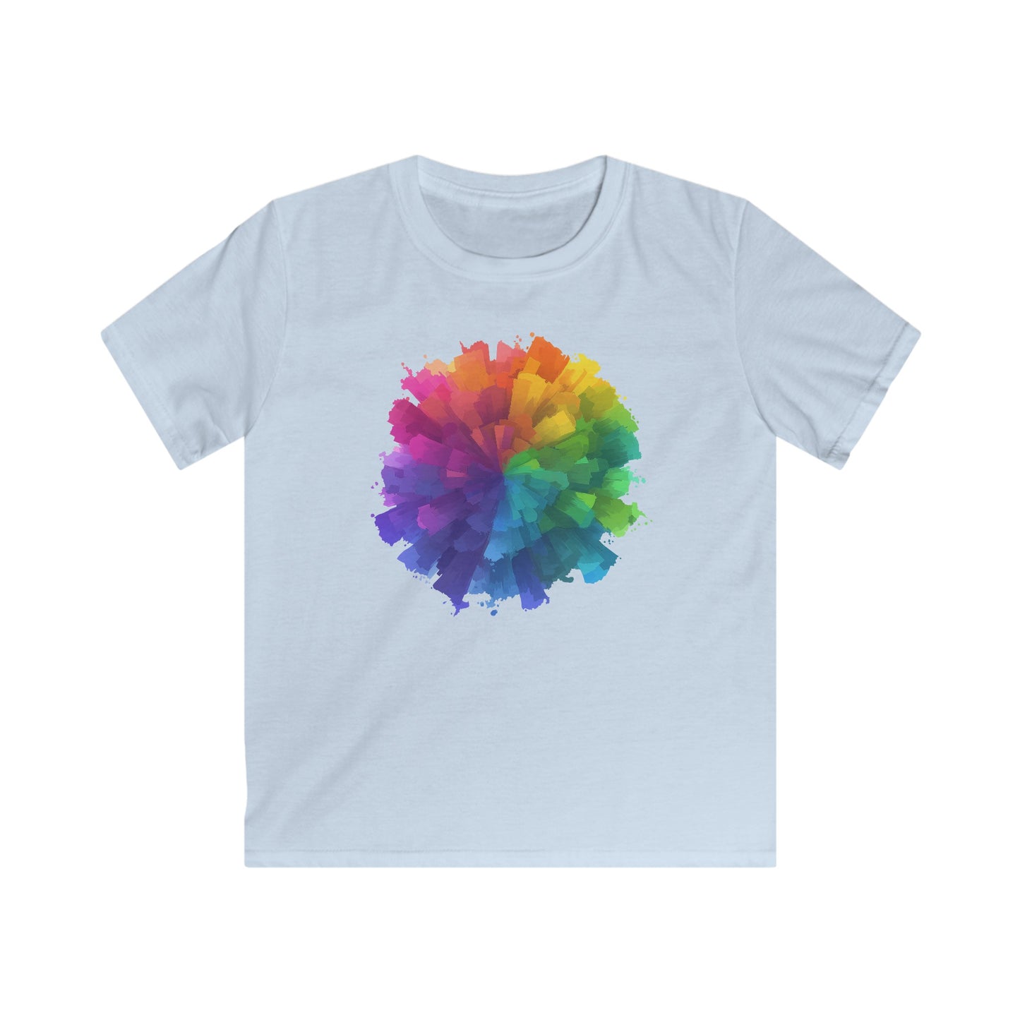 Farb-Splash Kinder T-Shirt