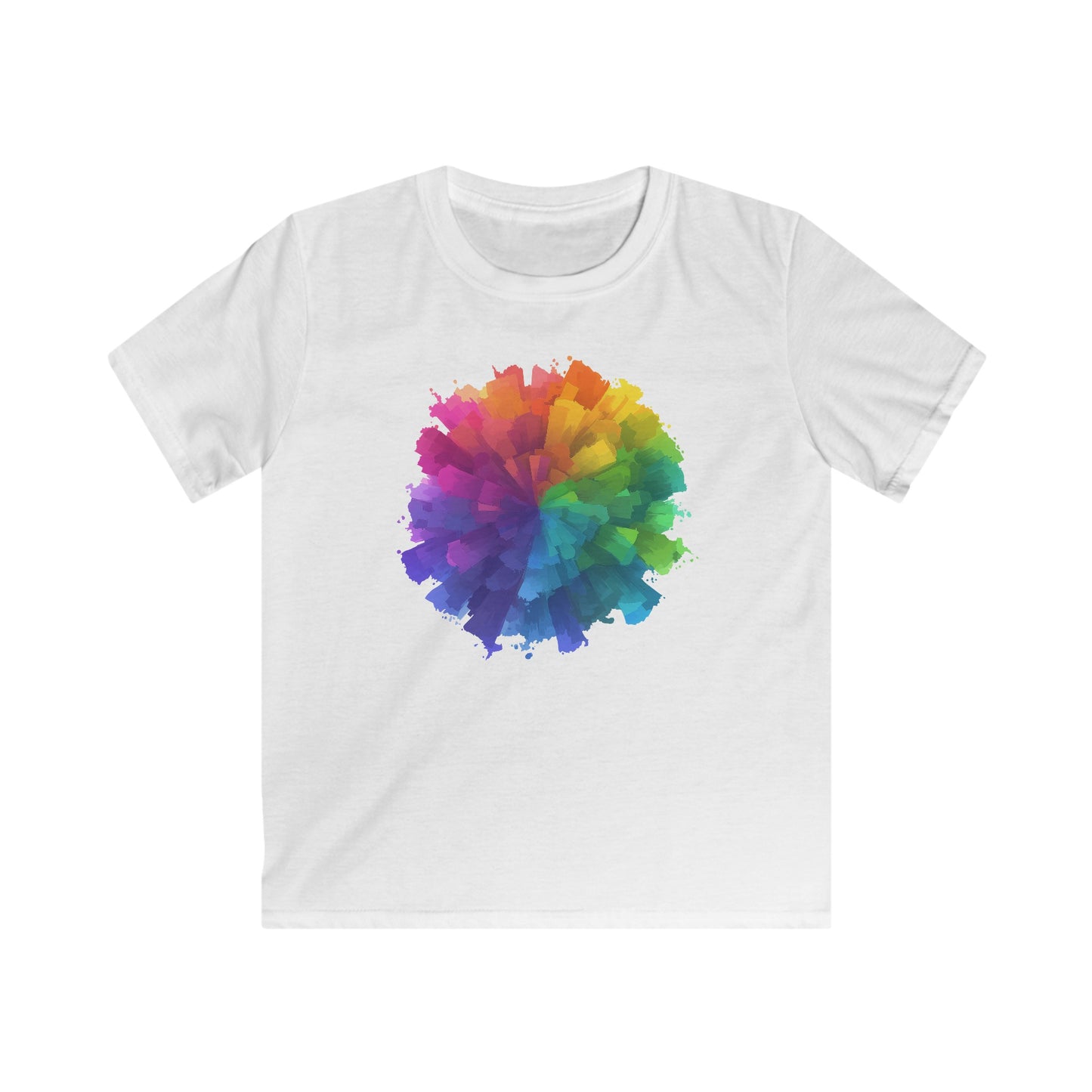 Farb-Splash Kinder T-Shirt