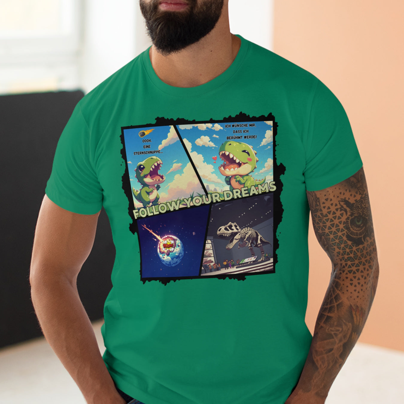 Follow Your Dreams Dino T-Shirt