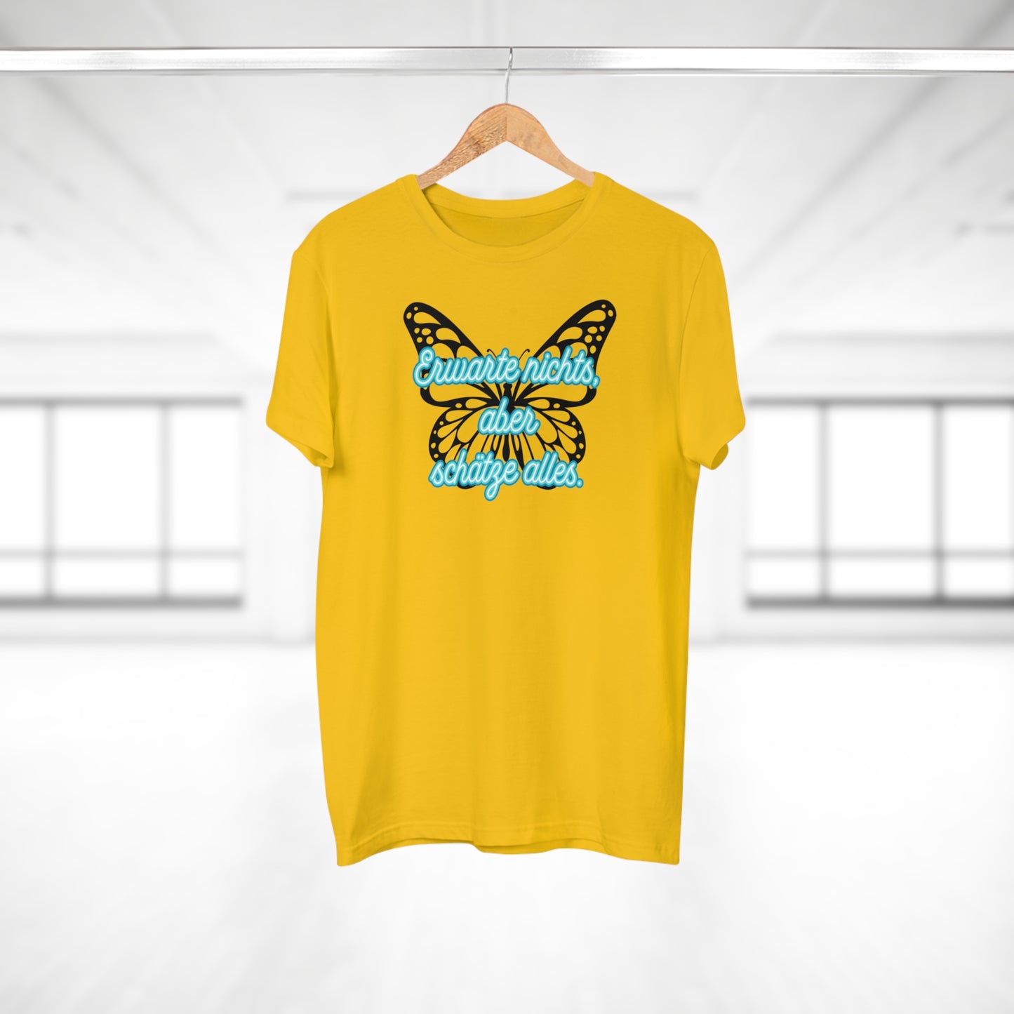 Schmetterling blau T-Shirt