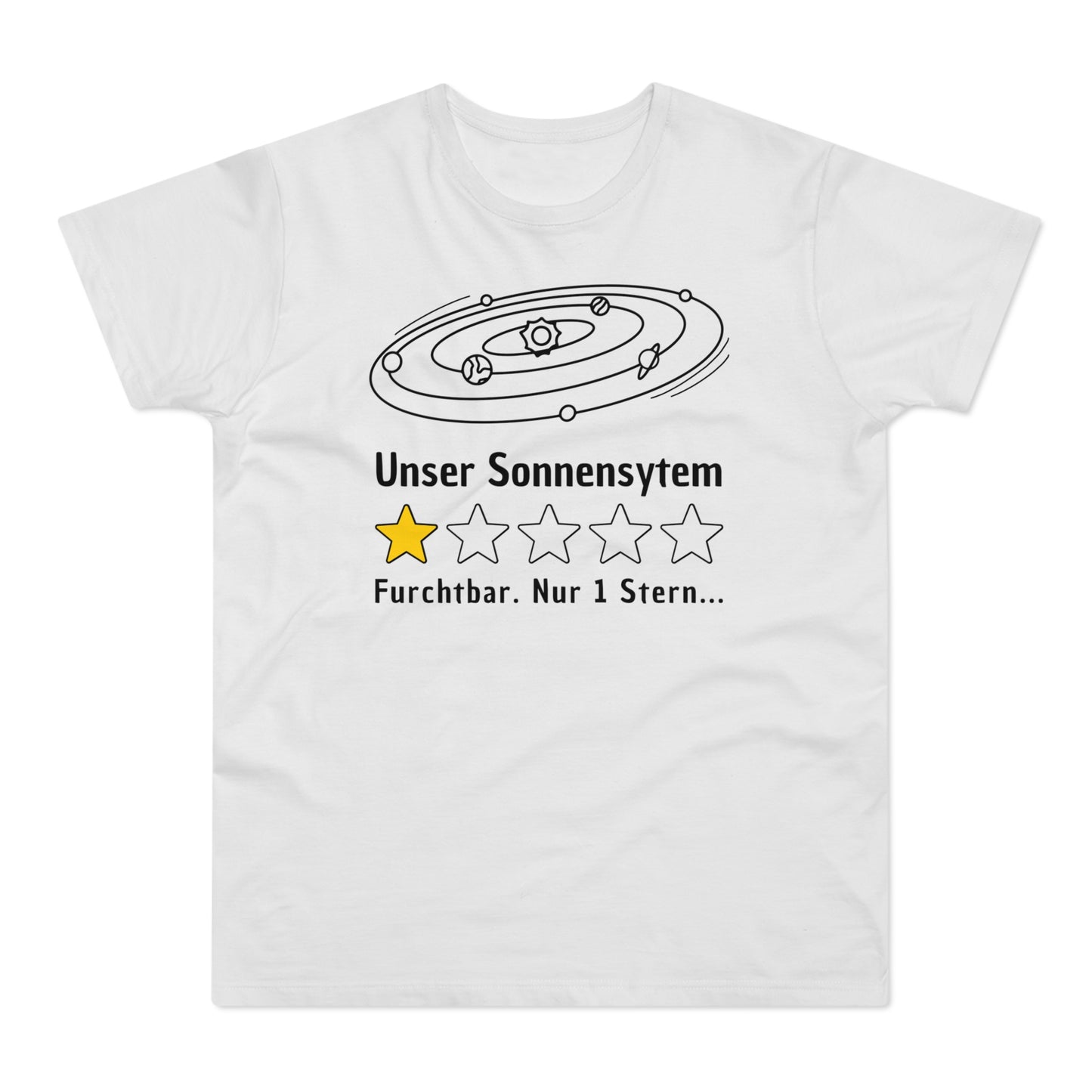 Bewertung des Sonnensystems T-Shirt