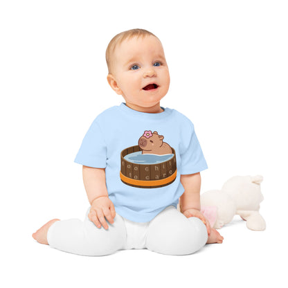 Capybara Chill pott Baby T-Shirt