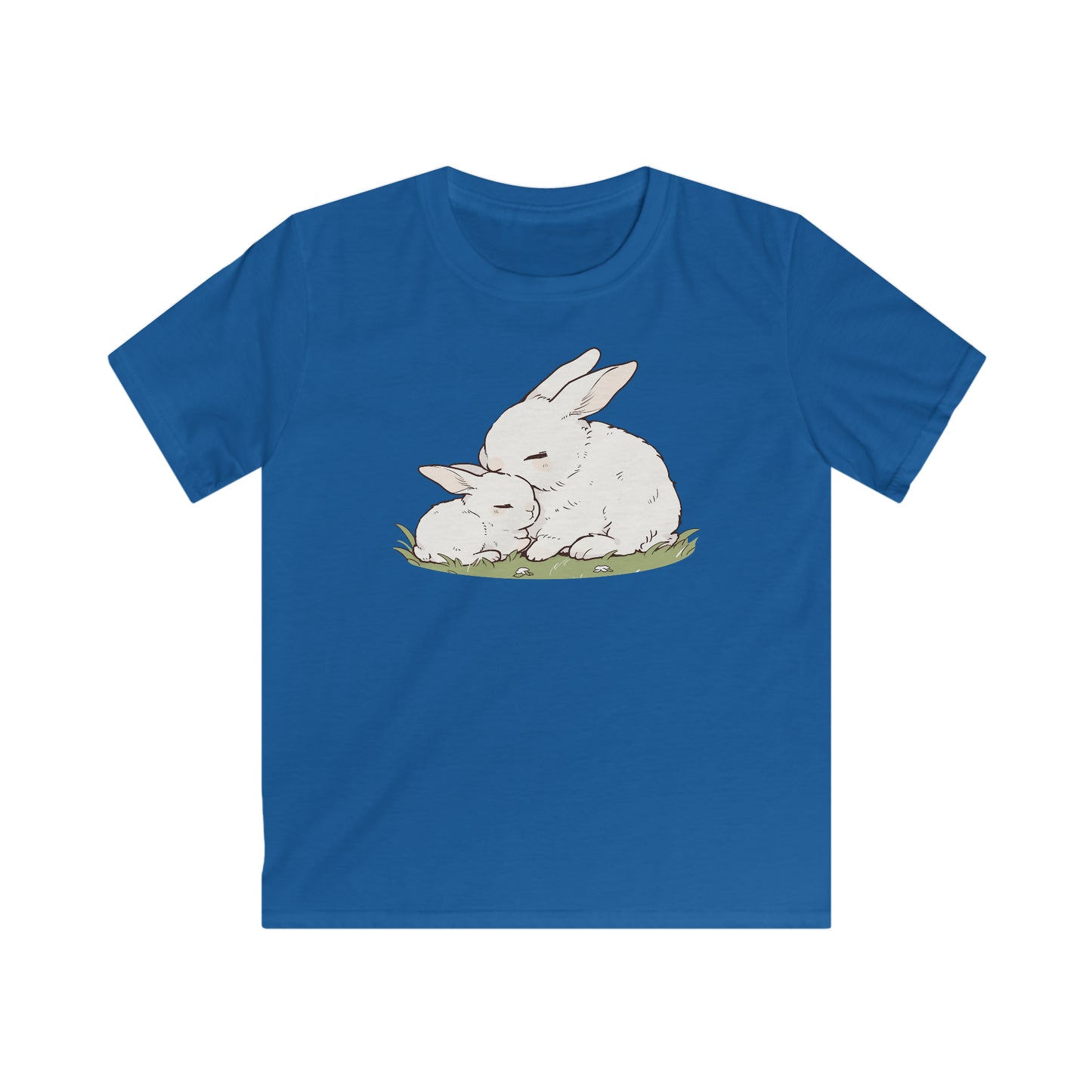 Kuschel Hasen Kinder T-Shirt
