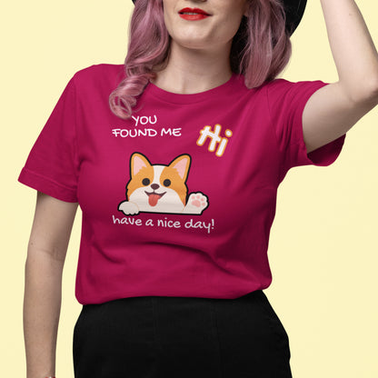 You found me Hund T-Shirt