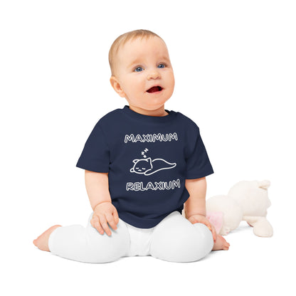 Maximum Relaxium Katze Baby T-Shirt