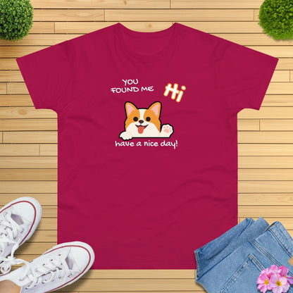 You found me Hund T-Shirt