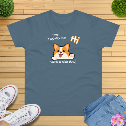 You found me Hund T-Shirt