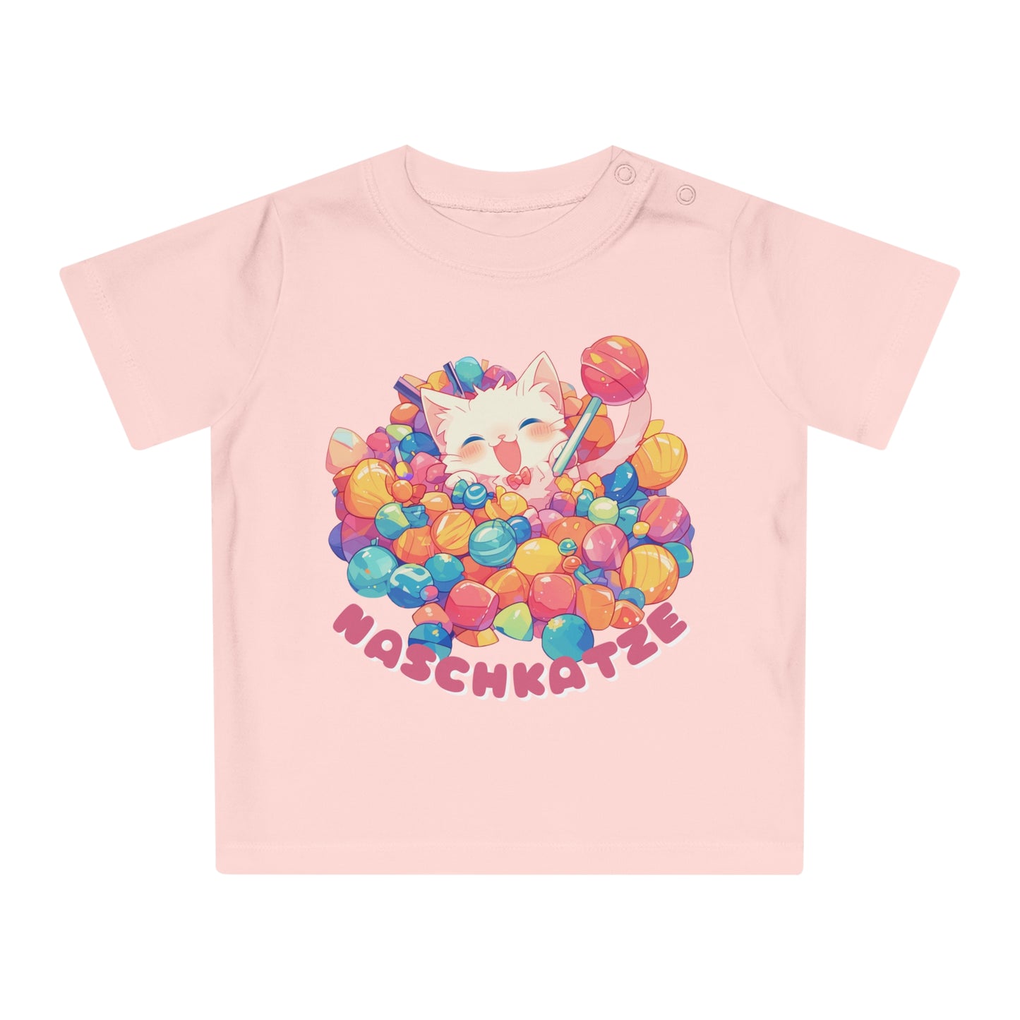 Baby Grafik-T-Shirt Naschkatze