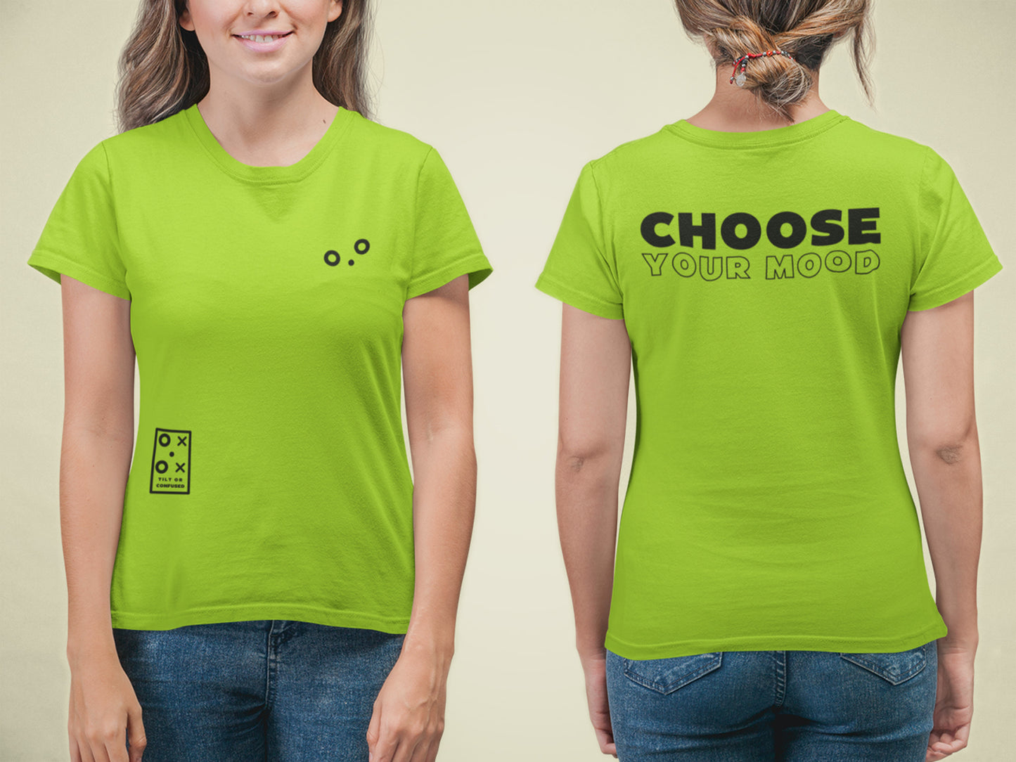 Choose Your Mood CONFUSED T-Shirt