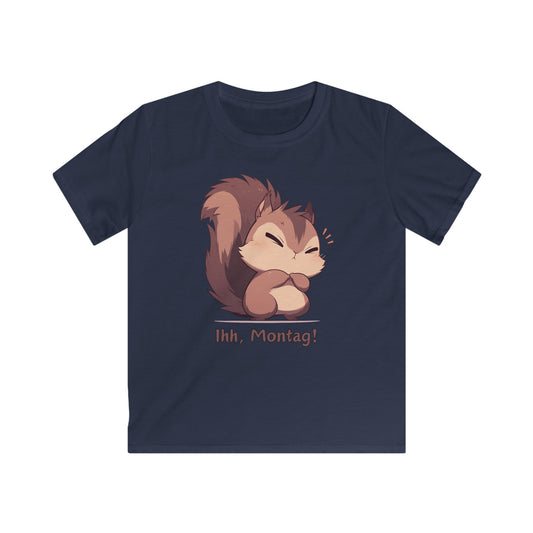 Eichhörnchen "Ihh, Montag!" Kinder T-Shirt