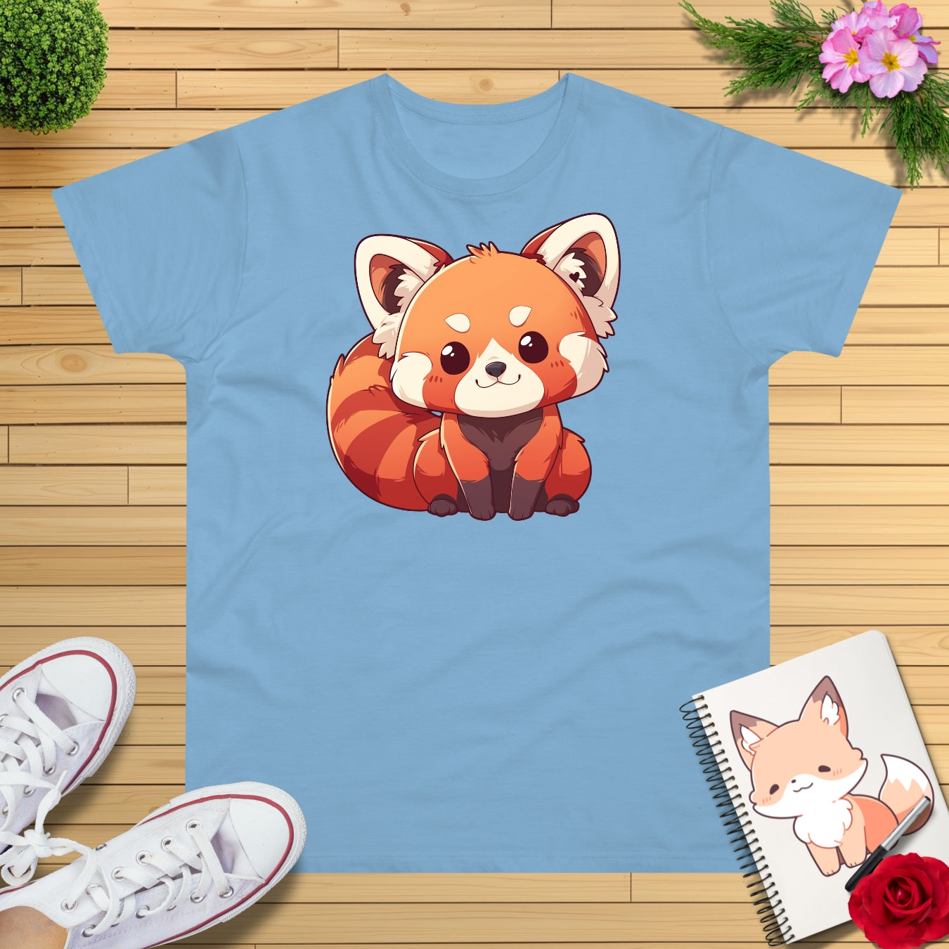 Roter Panda T-Shirt