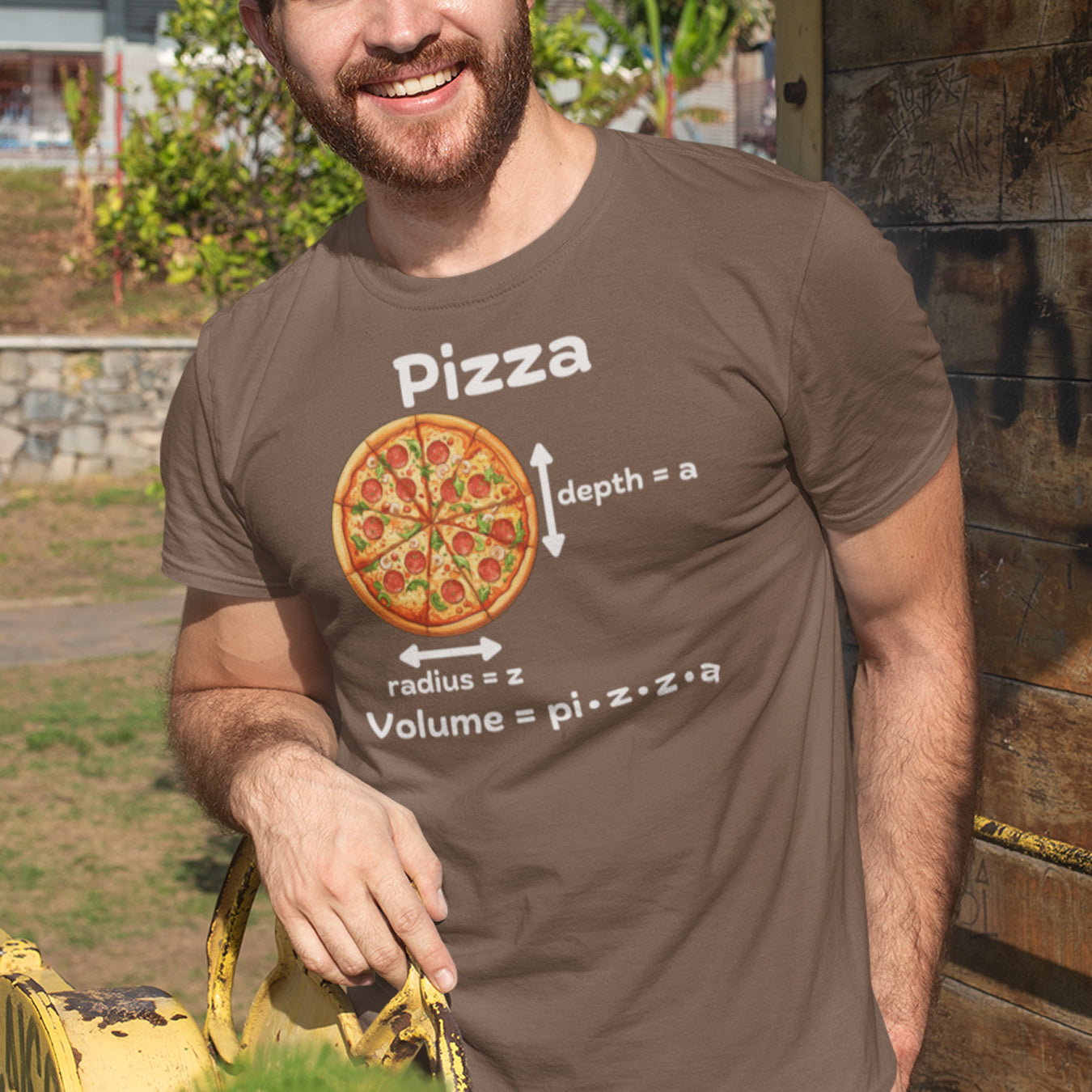 Mathe und Pizza T-Shirt