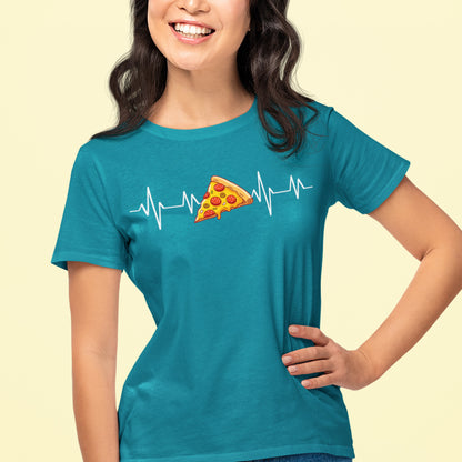 Pizza Herzschlag EKG  T-Shirt