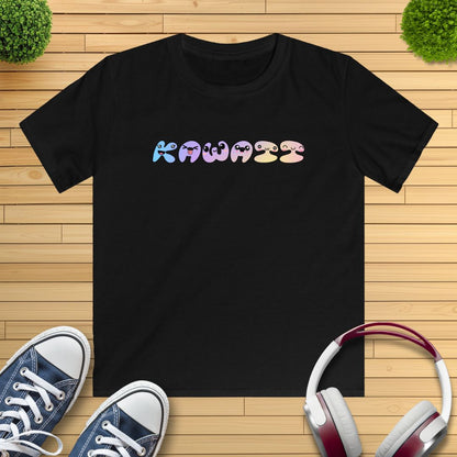 Kawaii Schriftzug Kinder T-Shirt