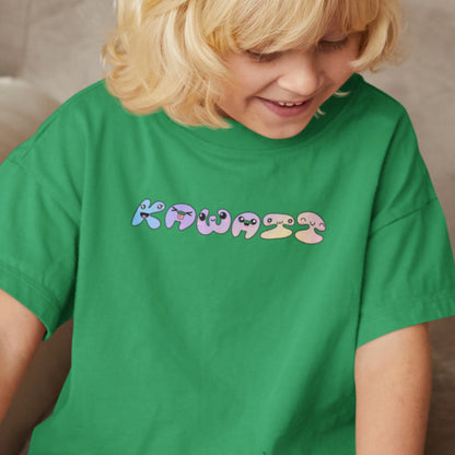 Kawaii Schriftzug Kinder T-Shirt