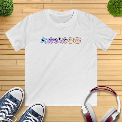 Kawaii Schriftzug Kinder T-Shirt