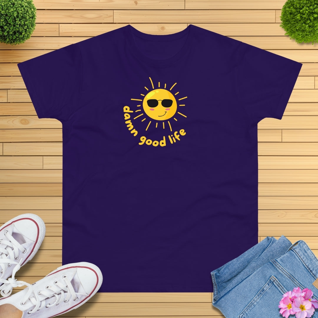 Damn Good Life Sonne T-Shirt