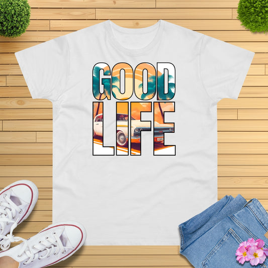 Good Life Oldtimer Sunrise T-Shirt