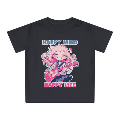 Anime Girl spielt E-Gitarre Baby T-Shirt