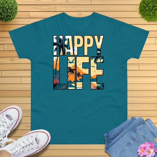 Happy Life Strand T-Shirt