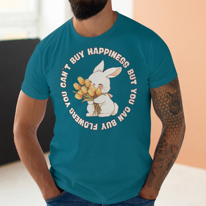 Blumen Hase T-Shirt