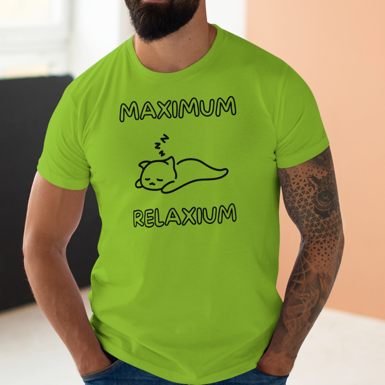 Maximum Relaxium Katze T-Shirt