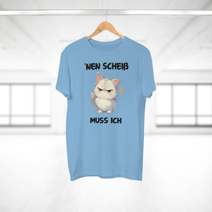 Freche Katze "nen Scheiss muss ich" T-Shirt