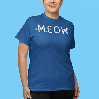 Meow Miau Katze T-Shirt