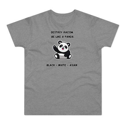 Panda Destroys Racism T-Shirt