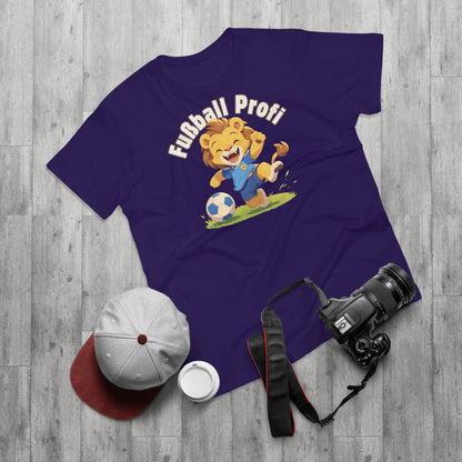Fußball Profi Löwe T-Shirt