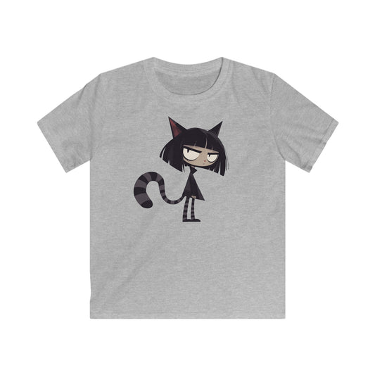 Manga Cat-Teen Kinder T-Shirt