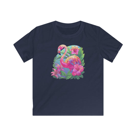 Flamingo Mosaik Kinder T-Shirt