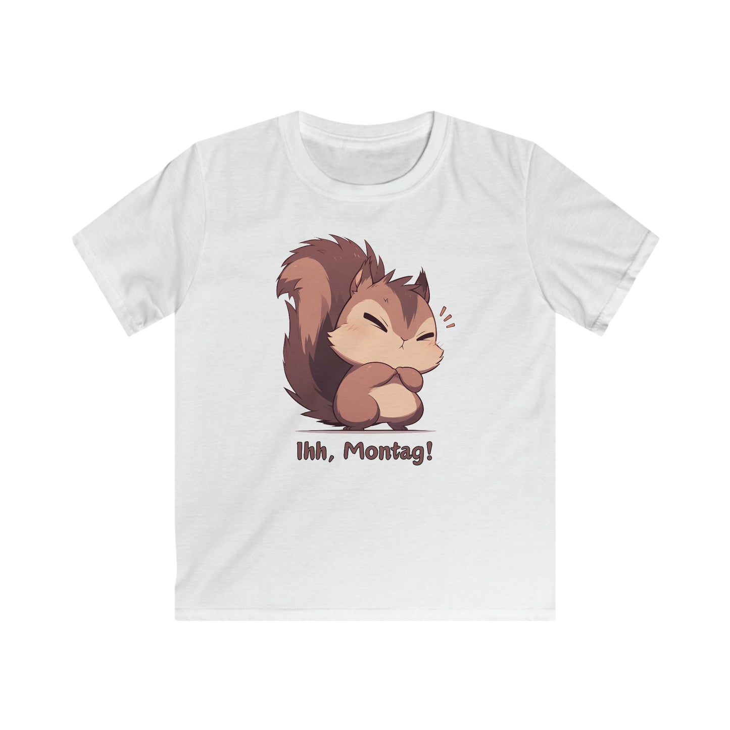 Eichhörnchen "Ihh, Montag!" Kinder T-Shirt
