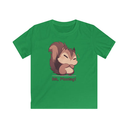 Eichhörnchen "Ihh, Montag!" Kinder T-Shirt