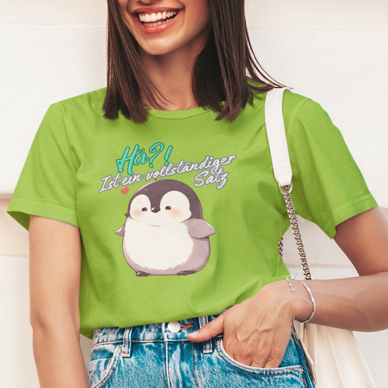 verwirrter Pinguin T-Shirt