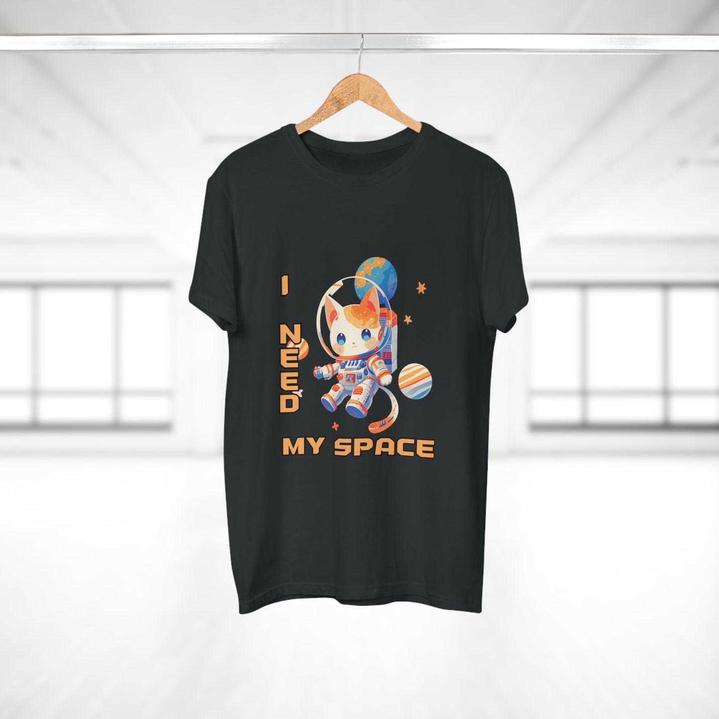Katzen Astronaut "I need my space" T-Shirt