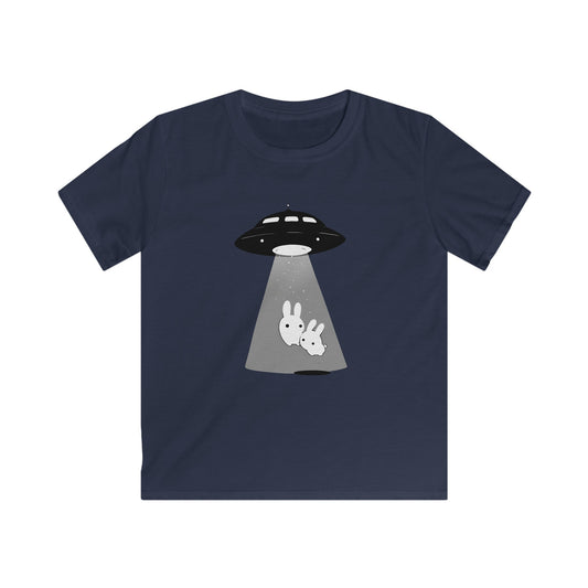 Kawaii Ufo Hasen Kinder T-Shirt