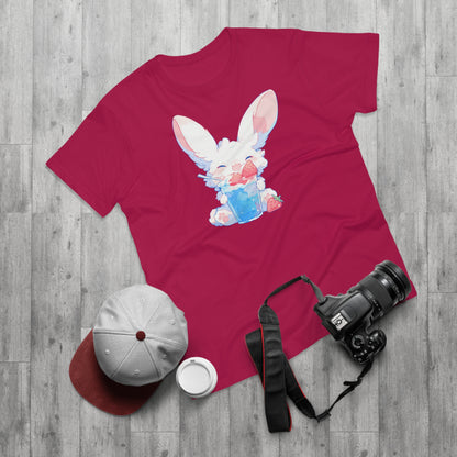 Slush-Eis Erdbeer Hase T-Shirt