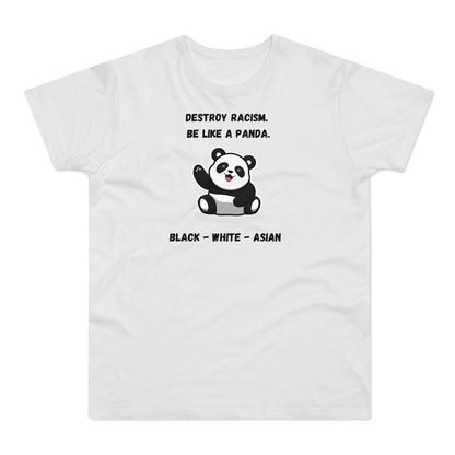 Panda Destroys Racism T-Shirt