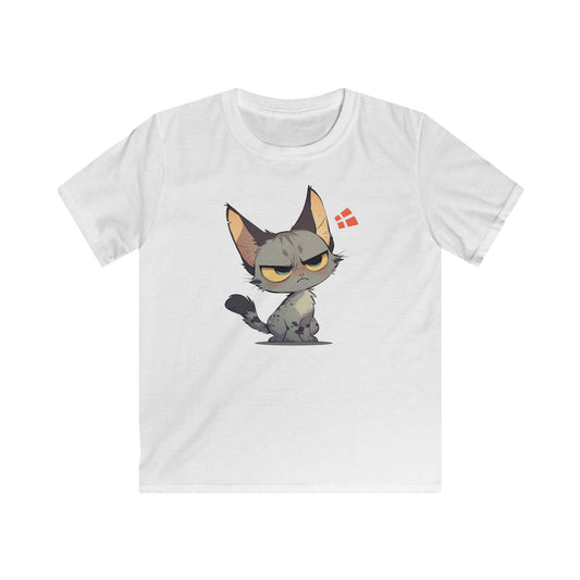 Grummel Katze Kinder T-Shirt